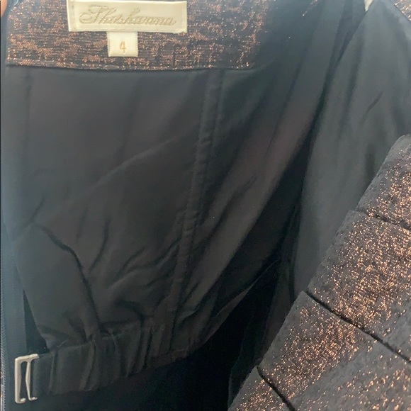 Bronze Strapless Dress w/ Pockets! - Picture 3 of 5